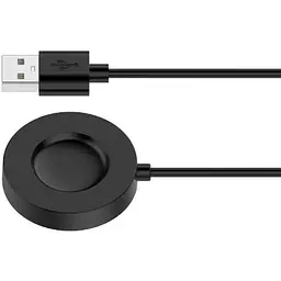 Зарядний пристрій DK кабель (1m) USB для Xiaomi Watch S1 Pro (black) - мініатюра 4