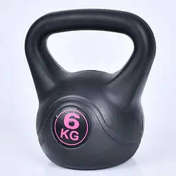 Гиря універсальна MS 4196-6 чорний 6 кг - мініатюра 2