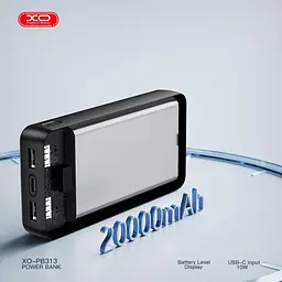 Батарея універсальна XO 20000mAh, 10.5W, black (XO-PB313-BK) - мініатюра 6