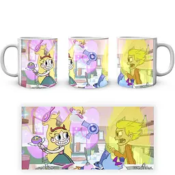 Кухоль GeekLand Star vs The Forces of Evil Marco Star SFE 02.001 330 мл білий - мініатюра 4