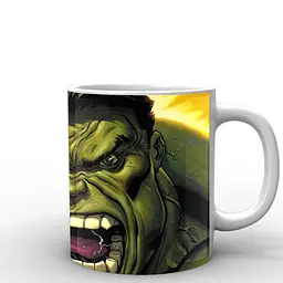 Кухоль GeekLand Халк Hulk агресія HU.02.004 330 мл білий - мініатюра 3