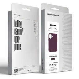 Чохол ArmorStandart ICON2 MagSafe для Apple iPhone 16 Plum - мініатюра 10