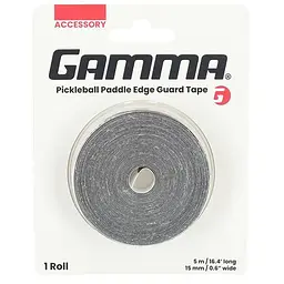 Протектор Gamma Pickleball Paddle Edge Guard Tape - black - мініатюра 1