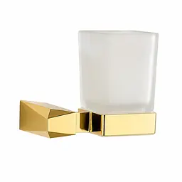 Підвісна склянка для зубних щіток VBI Pluto 10,5 см gold VBI-040804GL