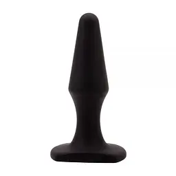 Анальная пробка Chisa Black Mont soft touch, 10х4 см, черный - миниатюра 4