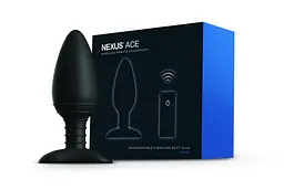 Анальна пробка Nexus Ace Large 14 см (чорний) - мініатюра 3