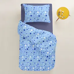 Дитяча постільна білизна Cosas COLOR STARS CS1 110х140см (StarsColorBlue_DarkBlue_140) - мініатюра 2