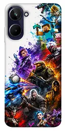 TPU чохол Demsky Gameverse для Realme 10 4G