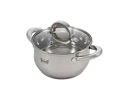 Каструля KRAUFF зі скляною кришкою 1,7л 16см - мініатюра 2