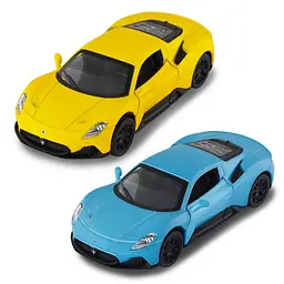 Автомодель TechnoDrive Maserati MC20 синій жовтий (250950) - мініатюра 2