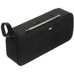 Бездротова акустична система Biva SP-03 Bluetooth+FM Radio Speaker Black - мініатюра 2