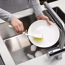 Щітка для миття посуду Joseph Joseph Edge Dish Brush сіра (85026) - мініатюра 7