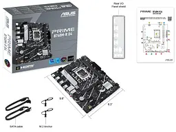 Материнська плата ASUS PRIME B760M-R D4 (PRIME B760M-R D4) (Socket 1700, Intel B760, Micro-ATX) - мініатюра 5