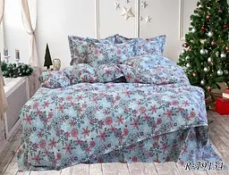 Комплект постільної білизни (R-T9134) Євро TAG tekstil pbe0036875 - мініатюра 1