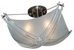 Люстра стельова Brille в зал E27 60W CH (BR 01 029C/4)
