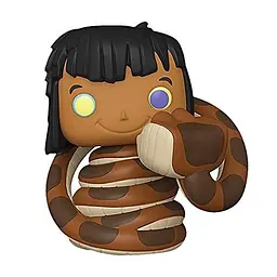 Фігурка Funko Pop Книга джунглів Мауглі і Каа The Jungle Book Mowgli with Kaa 10 см Exclusive JB MK E 987 - мініатюра 2
