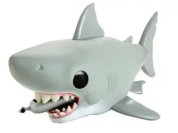 Фігурка Funko Pop Фанко Поп Щелепи Акула людожер Jaws w/ Diving tank Велика біла Акула 15см Movies J G759 - мініатюра 5