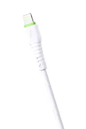 Кабель Grunhelm GMC-01LW Lightning USB білий (ЦБ-00267682) - мініатюра 2