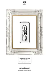 Захисне 3D скло для Apple iPhone 16 Plus, Icon 3D, загартоване, 9H, загартоване скло, повне проклеювання, протиударне, глянсове з олеофобним покриттям, на весь екран, сумісне з чохлами, проста установка, ArmorStandart (ARM78029) - мініатюра 3