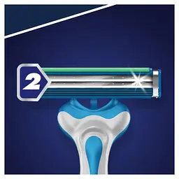 Одноразові станки для гоління Gillette Blue II Maximum 10 шт. - мініатюра 2