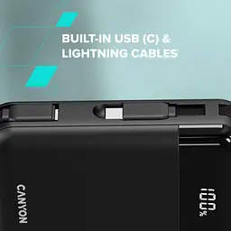 Павербанк Canyon OnPower Black 10 000 mAh / 15 Вт (CNS-CPB104B) - мініатюра 14