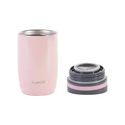 Термокухоль Kamille KM-2048 300 мл рожева - мініатюра 4