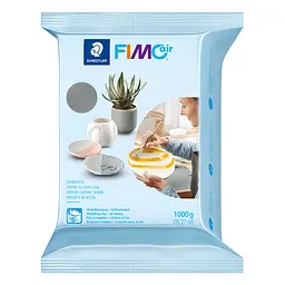 Полімерна глина самозастигаюча FIMO Air, 1 кг., Сіра, (8101-80)