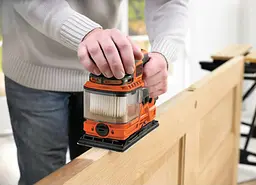 Вібраційна шліфувальна машина Black&Decker KA330EKA - мініатюра 3