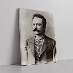 Інтер'єрна картина Іван Франко, Каменяр, Україна, історія, видатні письменники, 60×43 см (id0561) - мініатюра 2
