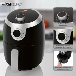 Мультипіч-аерофритюрниця Clatronic FR 3769 H - мініатюра 6