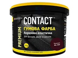 Фарба гумова CONTACT 3,5кг (3009) вишневий