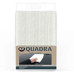 Рушник трикотажний K2 PRO QUADRA WAFFLE MICROFIBRE з вафельної мікрофібри 60x90см(M436)