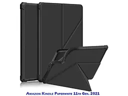Чохол для електронної книги BeCover Ultra Slim Origami для Amazon Kindle Paperwhite 11th Gen. 2021 Black (707218)