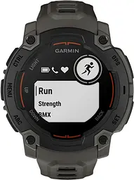 Смарт-годинник Garmin Instinct E 45 mm Black with Charcoal Band (010-02933-00) - мініатюра 2