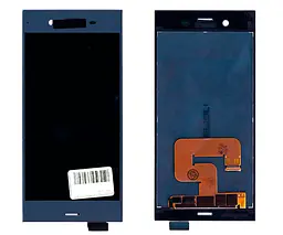 Дисплей Sony G8341 Xperia XZ 1/ G8342 синій