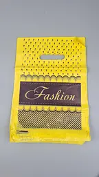 Пакети з вирубаною ручкою (20*30)"Fashion смужка жовтий (100 шт.)