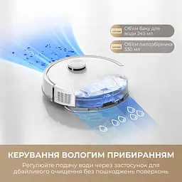 Робот-пилосос MOVA E20s Pro Plus-EUA - мініатюра 10