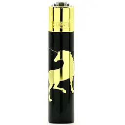 Запальничка Clipper Metal Unicorn Gold - мініатюра 2