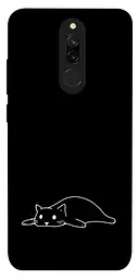 TPU чохол Demsky Lazy cat для Xiaomi Redmi 8