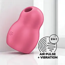 Вакуумний стимулятор Satisfyer Pro To Go 1 Рожевий - мініатюра 2