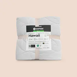 Набір Sonex Hawaii: покривало двостороннє 240х220 см + наволочка 70х50 см 2 шт. світло-сірий (SO102526) - мініатюра 10