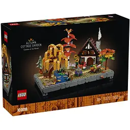 Конструктор LEGO Icons Осінній котеджний сад 1102 деталі (11372)