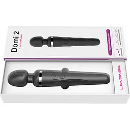 Вібратор Lovense Domi 2 Mini Wand Black SO4089 [104662] - мініатюра 5