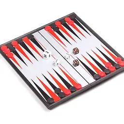 Настільна гра "Нарди магнітні" Magnetic Folding Backgammon UB 3820UB 25x25 см - мініатюра 4