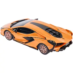 Машинка Rastar Lamborghini Sian 1:24 Помаранчевий - мініатюра 4