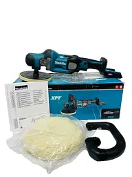 Шліфмашина полірувальна акумуляторна Makita PV001GZ (180 мм, 600-2200 хв-1, BL, XGT, без акумуляторів та зарядного пристрою) - мініатюра 7