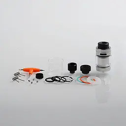 Атомайзер для вейпу Zeus Dual RTA Atomizer Stainless Steel (am187) - мініатюра 7