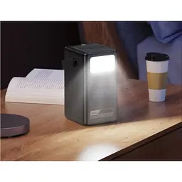 Батарея універсальна HOCO 100000mAh Endure 22.5W PD, QC, LED Lamp, Black (DB03 / 714721) - мініатюра 8