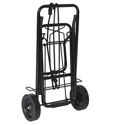 Візок господарський Bo-Camp Luggage Trolley Foldable 35 kg Black (5267281) - мініатюра 1