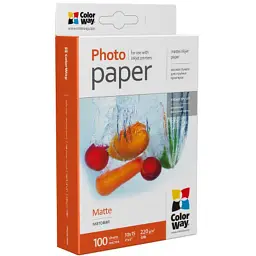 Фотопапір ColorWay 10x15, 220г, matte, 100л (PM2201004R) - мініатюра 2